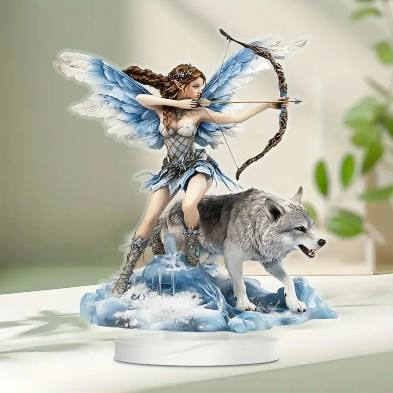 Fantasy Fairy & Wolf Acrylic Standee Collection - FIHEROE.