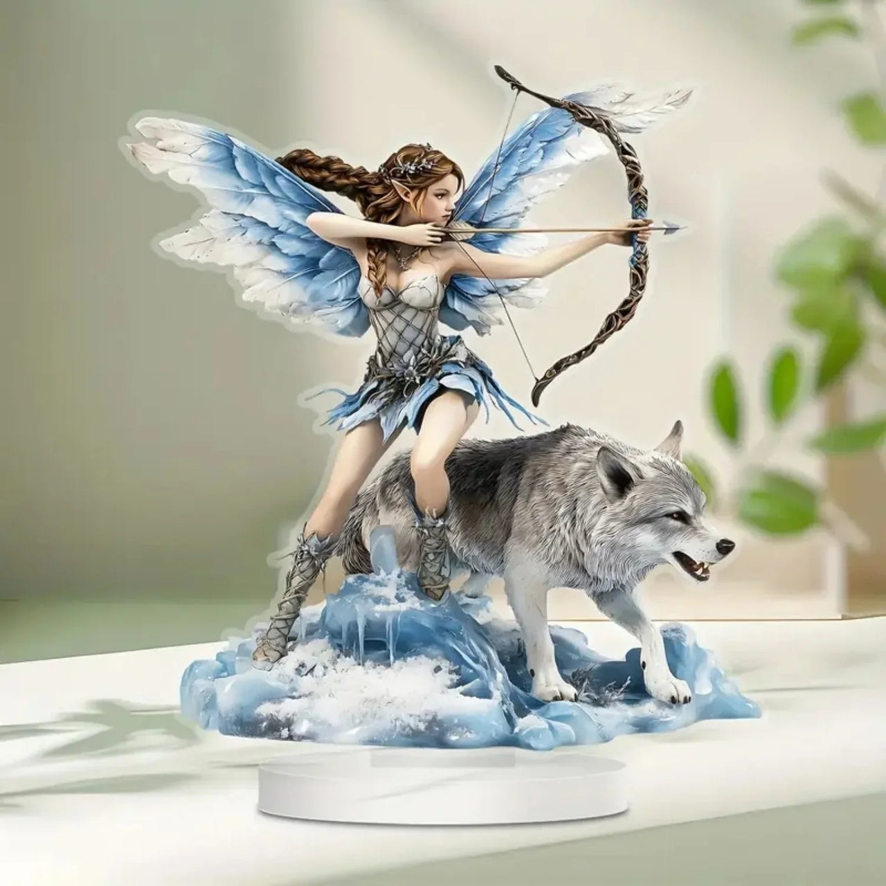 Fantasy Fairy & Wolf Acrylic Standee Collection - FIHEROE.