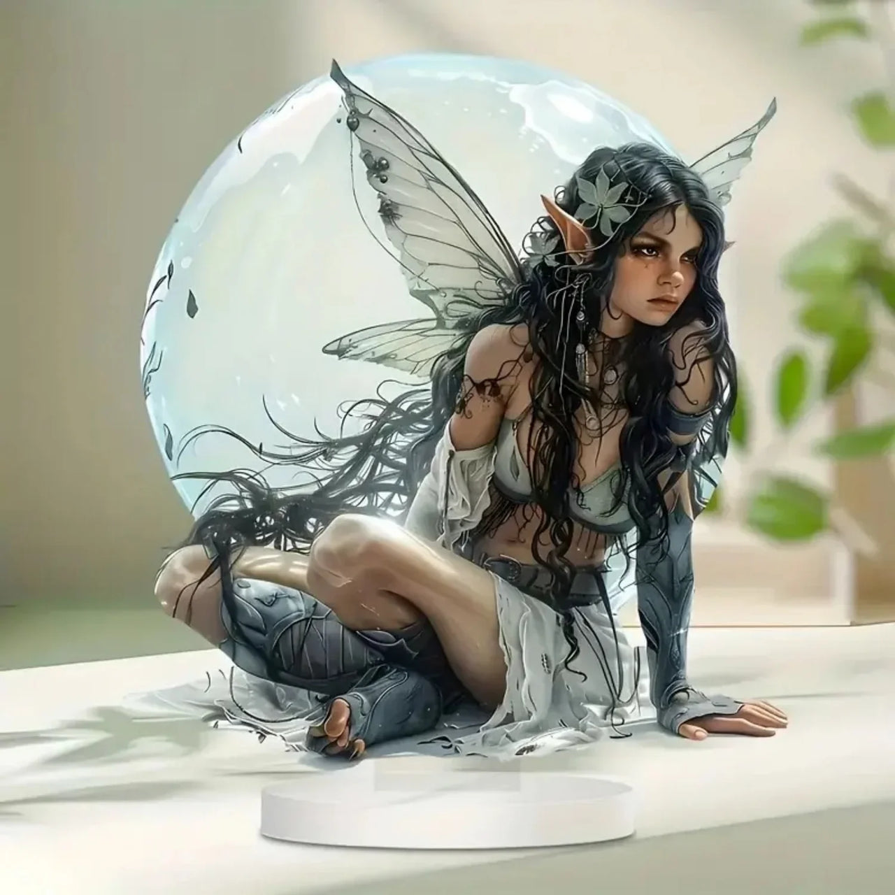 Fantasy Fairy & Wolf Acrylic Standee Collection - FIHEROE.