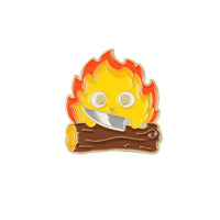 Fire Spirit Enamel Pin Set Anime Flame Pins - FIHEROE.