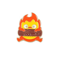 Fire Spirit Enamel Pin Set Anime Flame Pins - FIHEROE.
