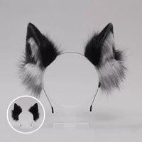 Fluffy Wolf Ears Headband for Cosplay - FIHEROE.