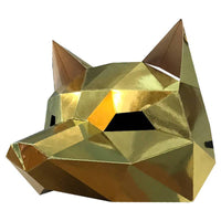 Fox 3D Half Face Origami Anime Mask - FIHEROE.