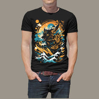 Fox Totem Anime Animal Unisex Graphic Tee - FIHEROE.