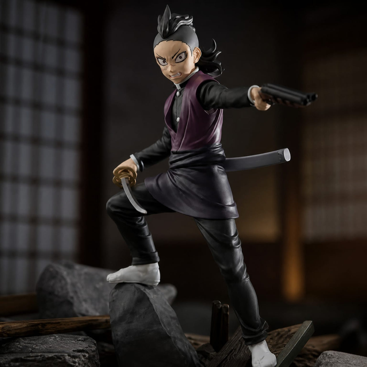 SEGA Demon Slayer Genya Shinazugawa XrossLink Figure