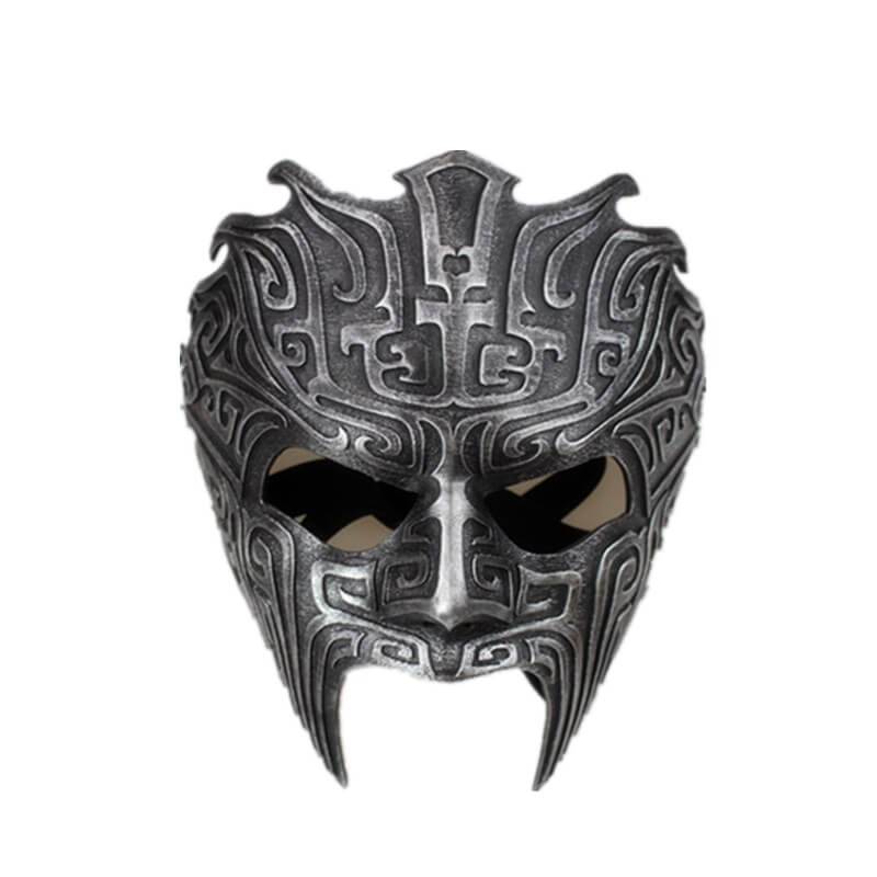 Ghostface Rune Pattern Samurai Oni Mask - FIHEROE.