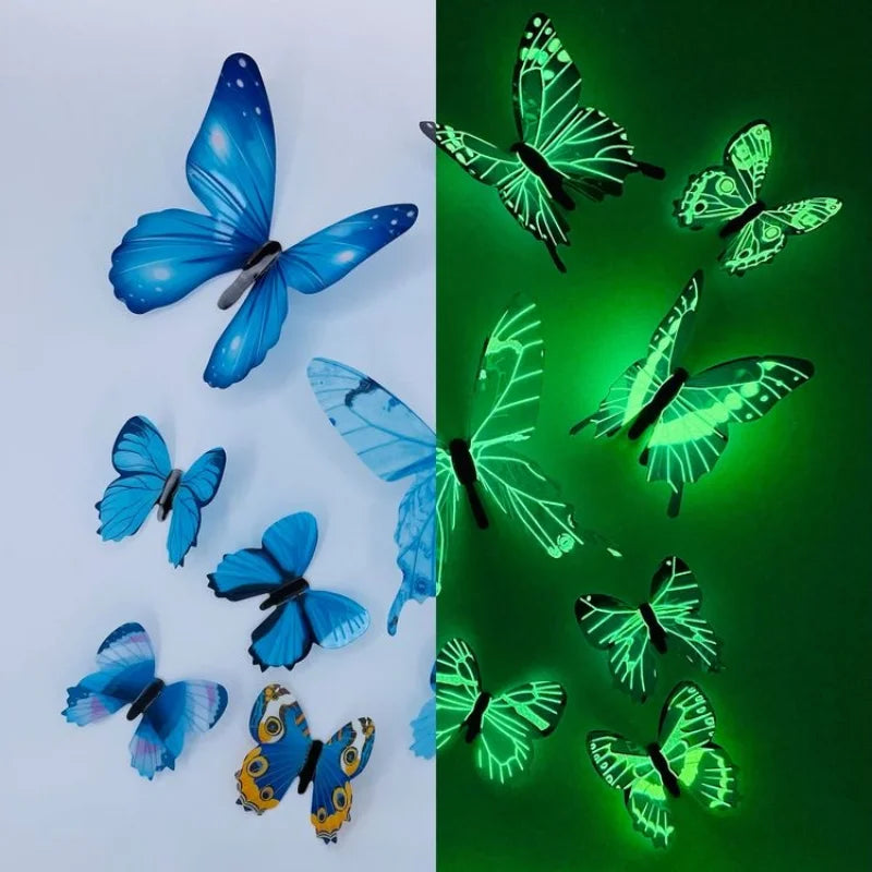 Glow in Dark Butterfly Wall Decor - FIHEROE.