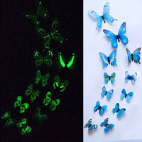 Glow in Dark Butterfly Wall Decor - FIHEROE.