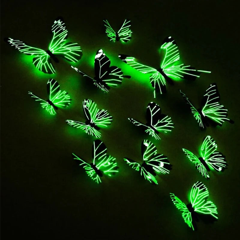 Glow in Dark Butterfly Wall Decor - FIHEROE.