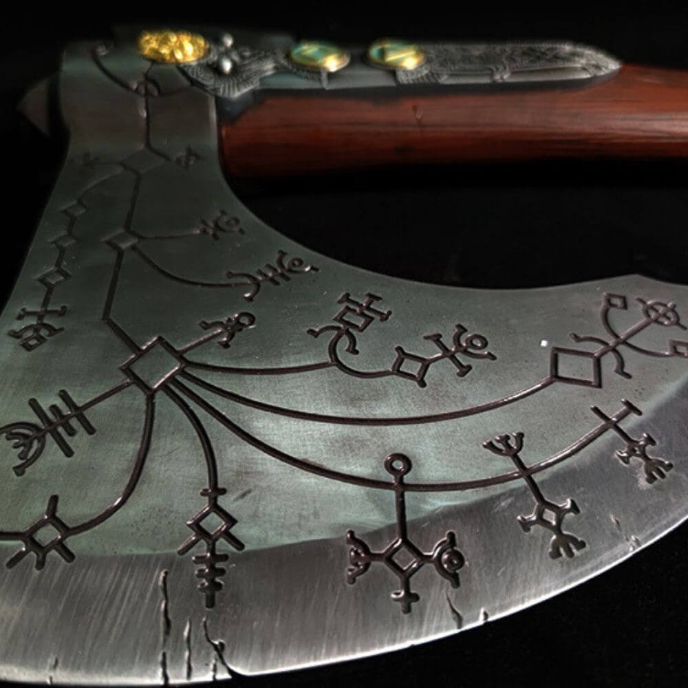 GOW Kratos Axe Leviathan Anime Replica - FIHEROE.