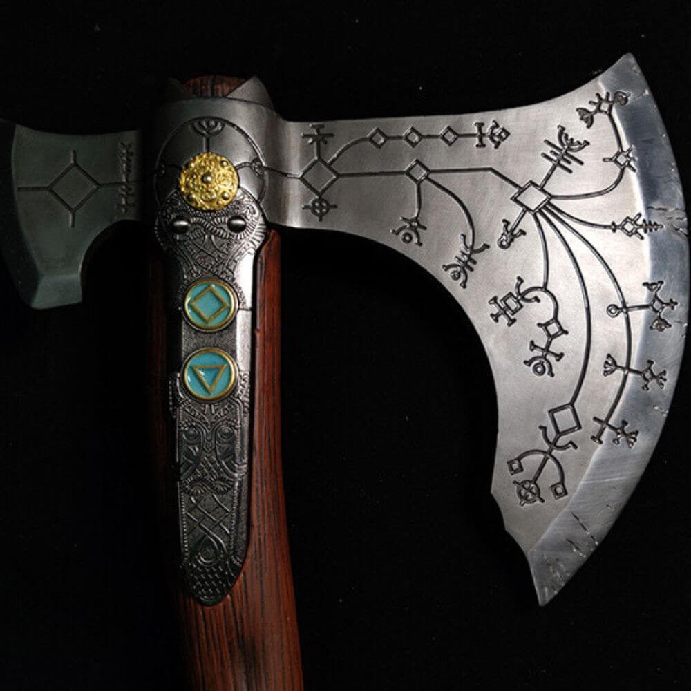 GOW Kratos Axe Leviathan Anime Replica - FIHEROE.