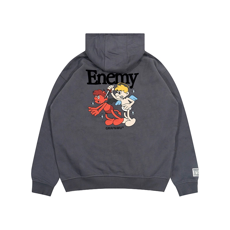 GRAF&WU Angel Devil Hoodie - FIHEROE.