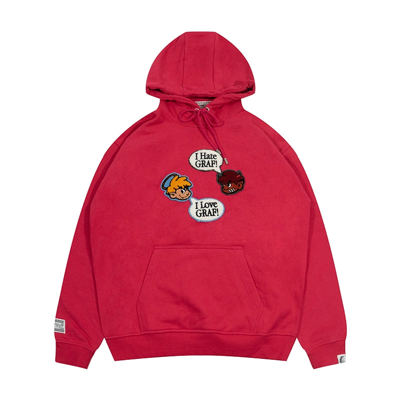 GRAF&WU Angel Devil Hoodie - FIHEROE.