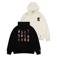 GRAF&WU Mushroom Hoodie Embroidered Character - FIHEROE.