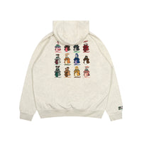 GRAF&WU Mushroom Hoodie Embroidered Character - FIHEROE.