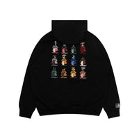 GRAF&WU Mushroom Hoodie Embroidered Character - FIHEROE.