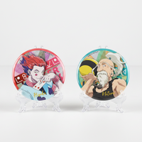 Group Badge Shot on Acrylic Stands