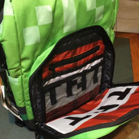 Minecraft Creeper Big Face Backpack School Bag - FIHEROE.