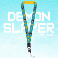 Demon Slayer Chibi Pixel Art Anime Lanyard - FIHEROE.