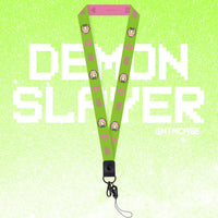Demon Slayer Chibi Pixel Art Anime Lanyard - FIHEROE.