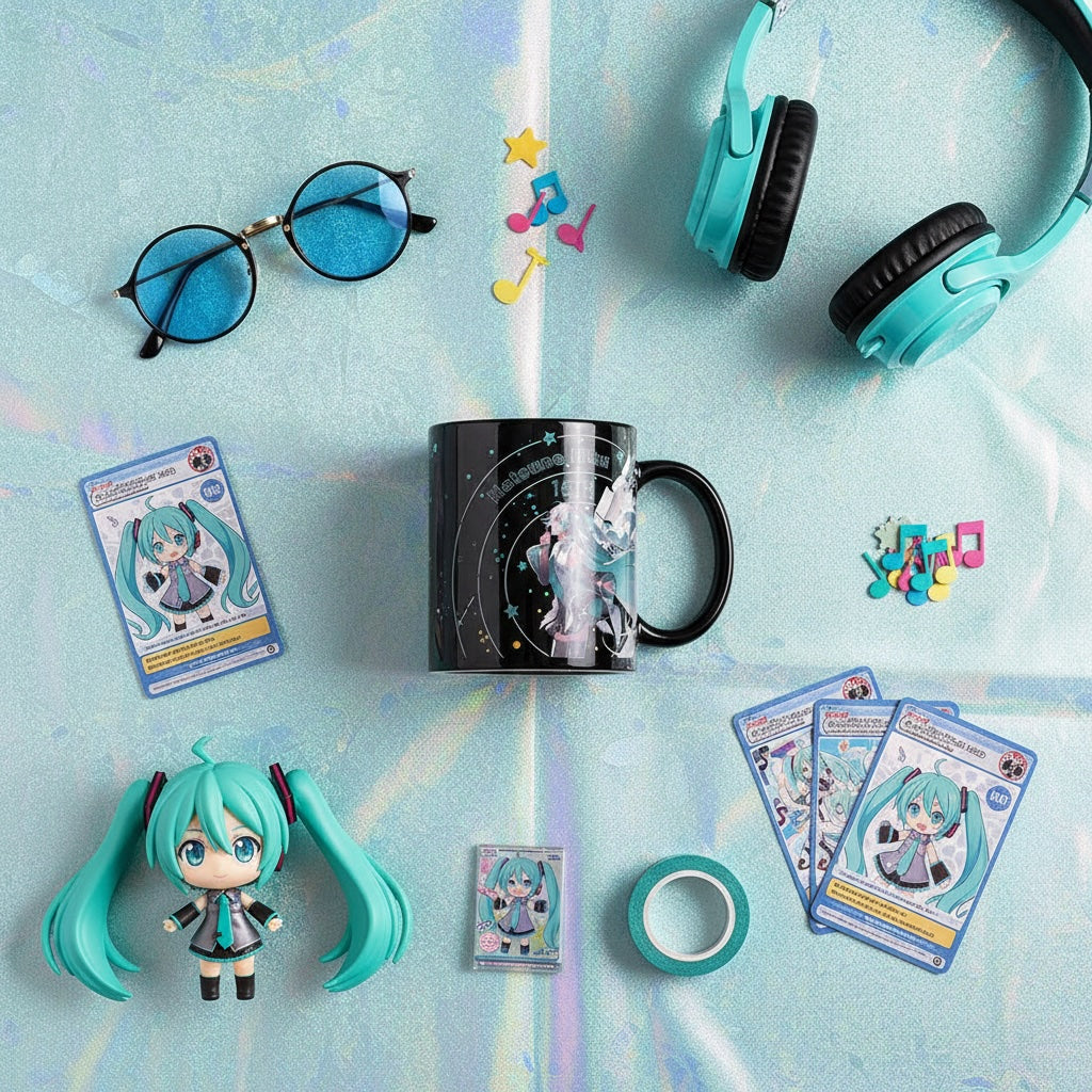 Hatsune Miku Anniversary Edition Anime Magic Mug - FIHEROE.