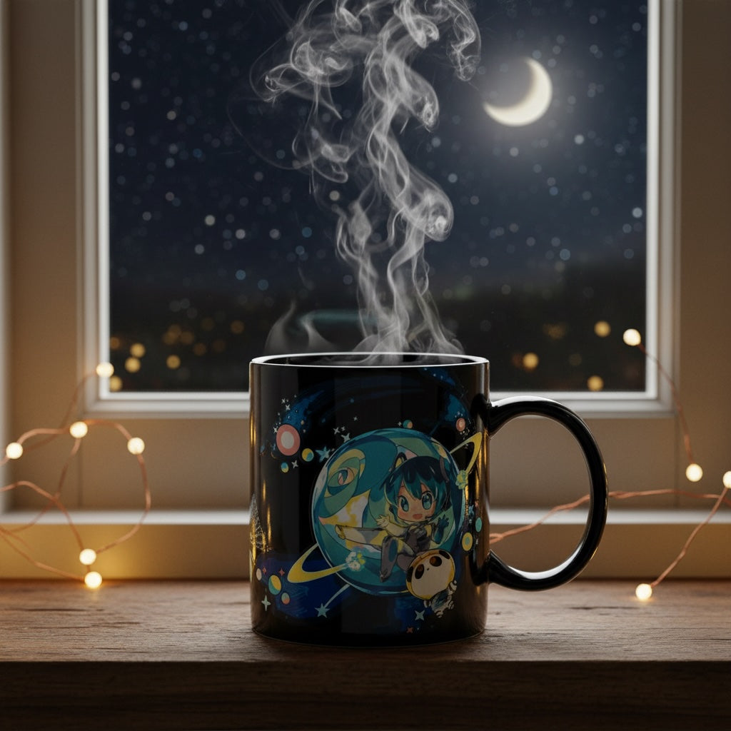 Hatsune Miku Space Magic Mug Anniversary 11oz