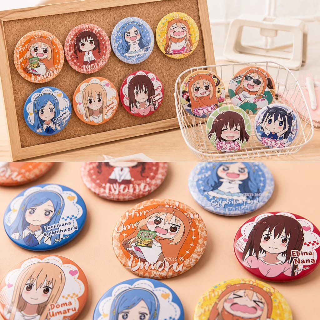 Himouto! Umaru-chan Pin Badge Blind Box