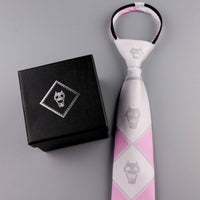 JJBA 4 Yoshikage Killer Queen Skull Neck Tie - FIHEROE.