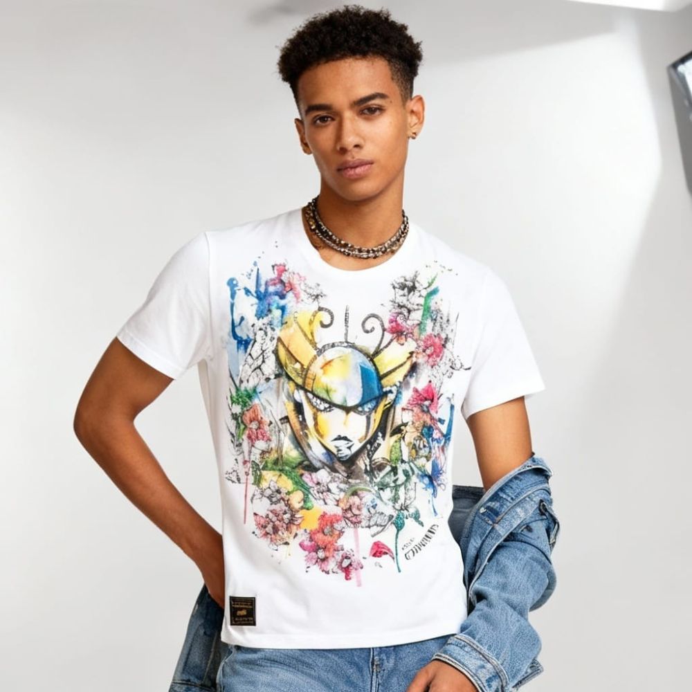 JoJo Giorno Gold Experience Tee by Glamb - FIHEROE.