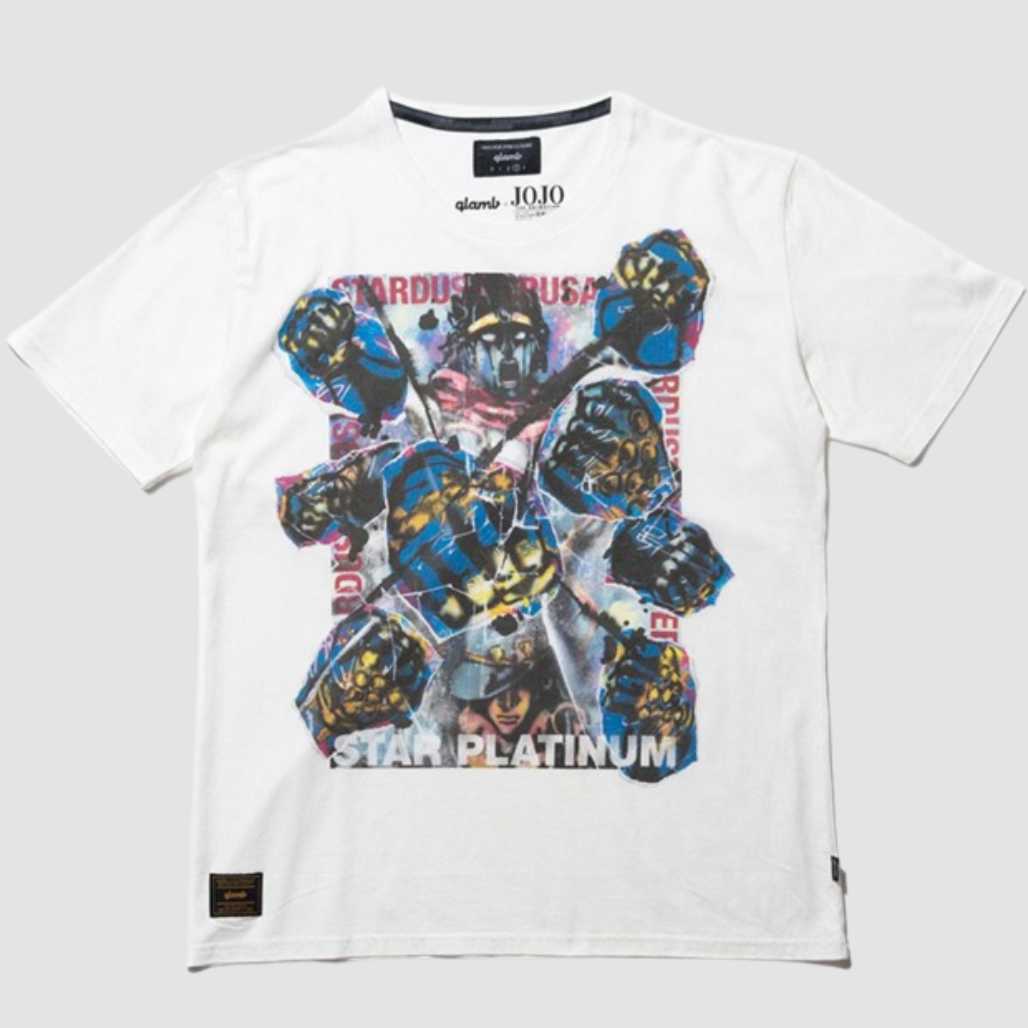 Jojo's Bizarre Adventure Star Platinum Anime Tee - FIHEROE.
