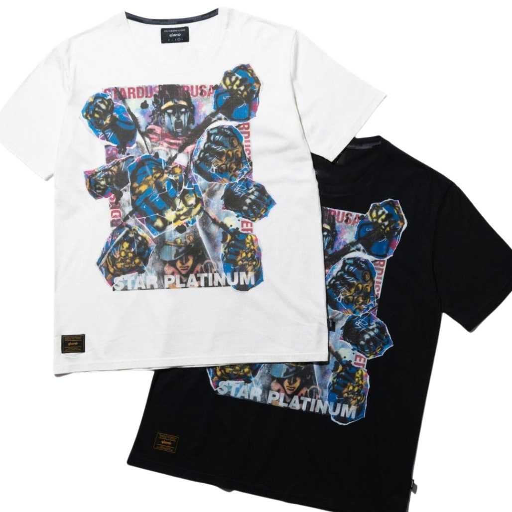 Jojo's Bizarre Adventure Star Platinum Anime Tee - FIHEROE.