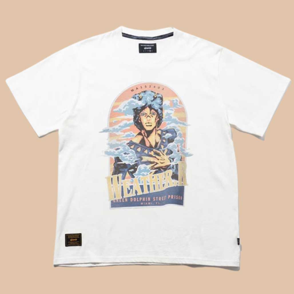 Jojos Bizarre Adventure Weather Report Anime Shirt - FIHEROE.