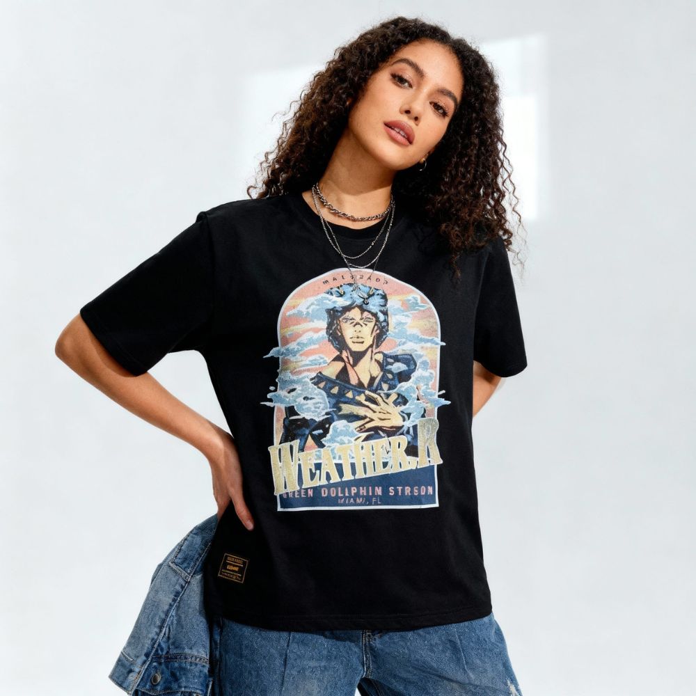 Jojos Bizarre Adventure Weather Report Anime Shirt - FIHEROE.