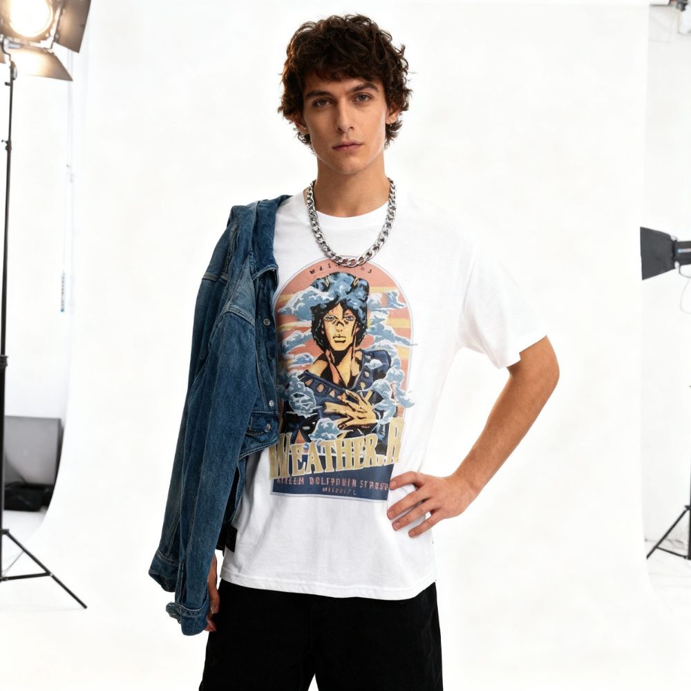 Jojos Bizarre Adventure Weather Report Anime Shirt - FIHEROE.