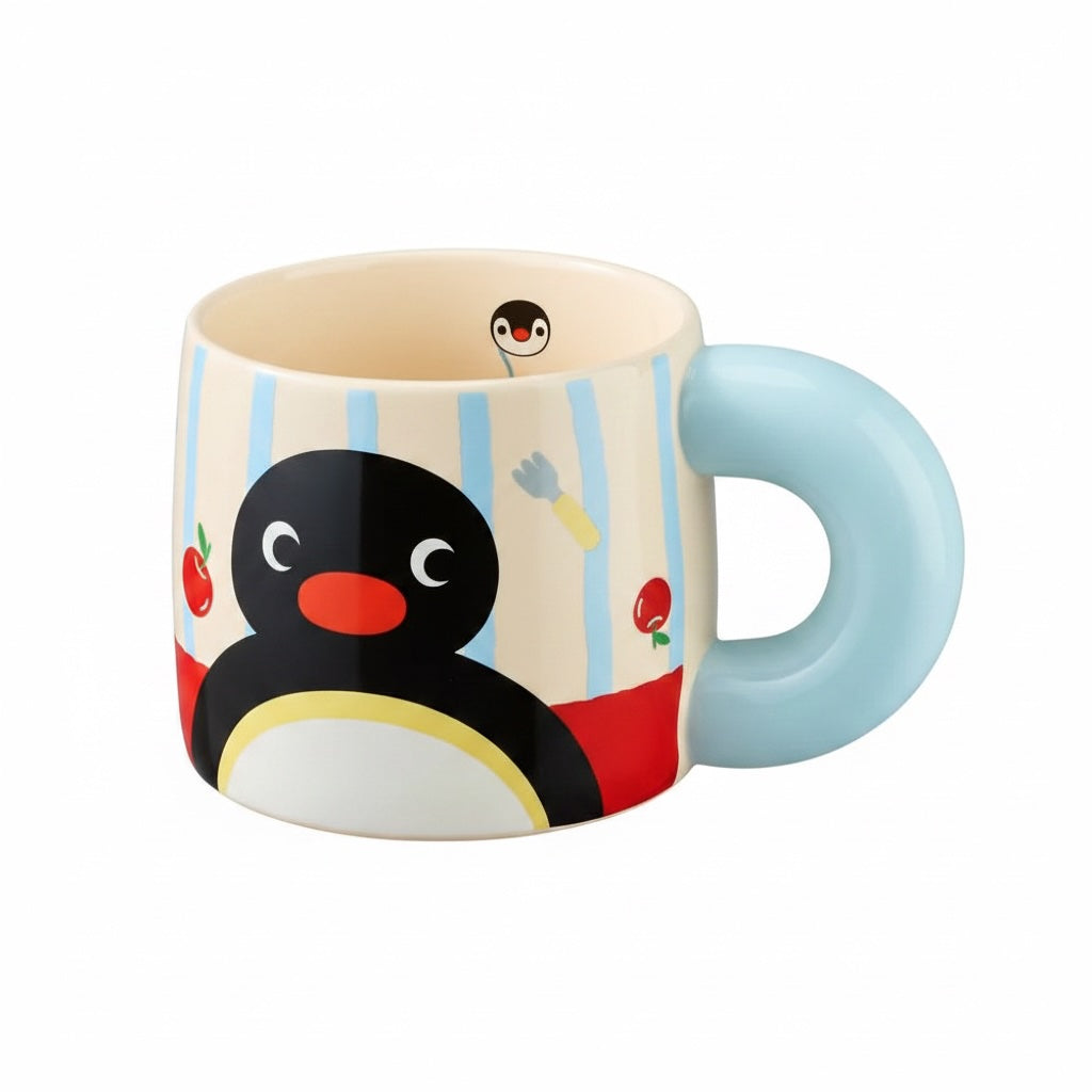 Pingu Large Ceramic Mug – Anime Penguin Collector Mug