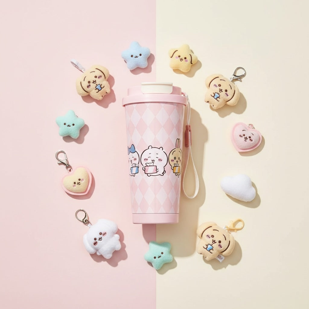 MINISO Chiikawa Insulated Tumbler 500mL