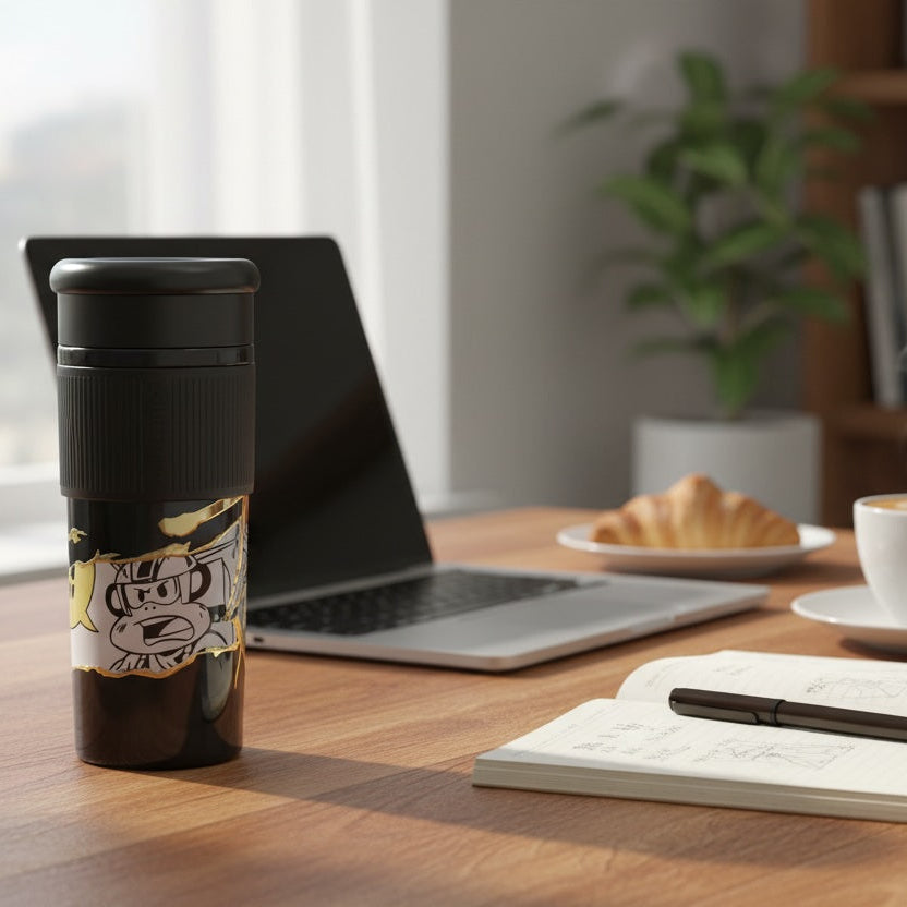 Paul Frank Julius Monkey Insulated Travel Tumbler - FIHEROE.