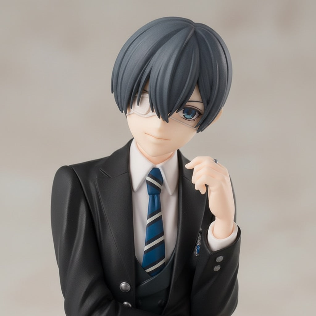 SEGA Black Butler Ciel Phantomhive Sitting Figure - FIHEROE.