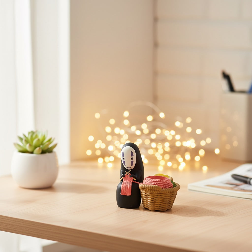 No-Face Spirited Away Desktop Figurine – Official - FIHEROE.
