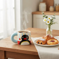 Pingu Large Ceramic Mug – Anime Penguin Collector Mug