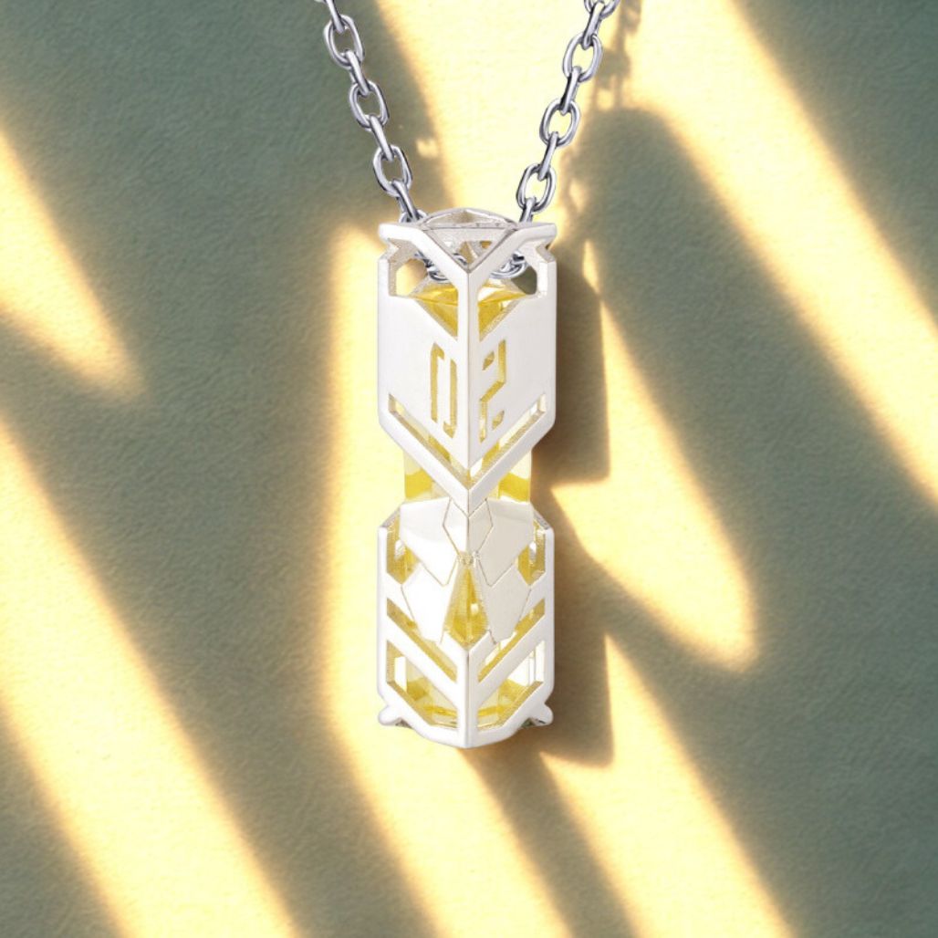 Kagamine Twins Number Two Silver Charm Pendant - FIHEROE.