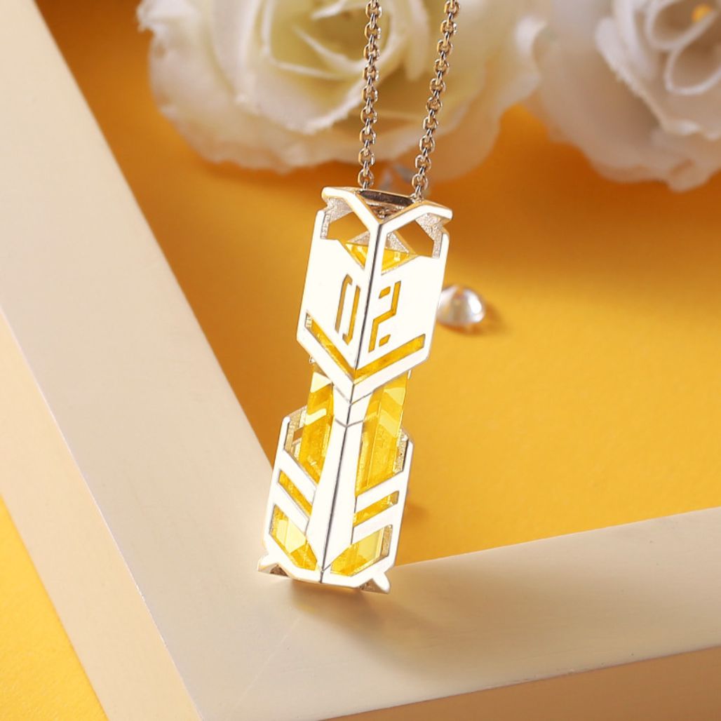 Kagamine Twins Number Two Silver Charm Pendant - FIHEROE.