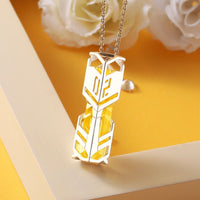 Kagamine Twins Number Two Silver Charm Pendant - FIHEROE.