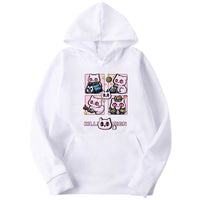 Kawaii Cat Killer Queen JJBA Anime Hoodie - FIHEROE.