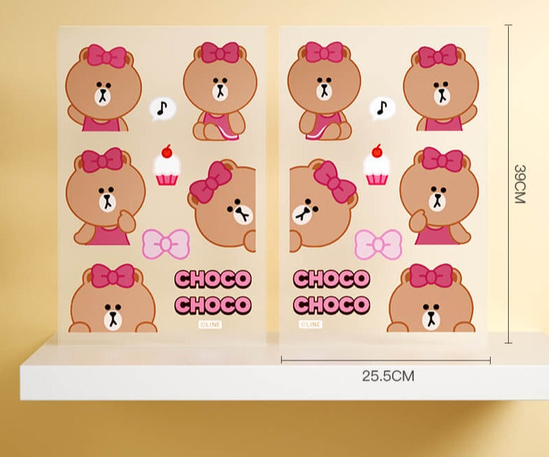 Line Friends Cute Anime Animal Car Stickers - FIHEROE.