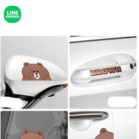 Line Friends Cute Anime Animal Car Stickers - FIHEROE.