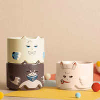 Link Click Cute Stackable Anime Animal Cups - FIHEROE.