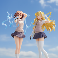 Railgun Misaka & Saten Spresto Prize Figures