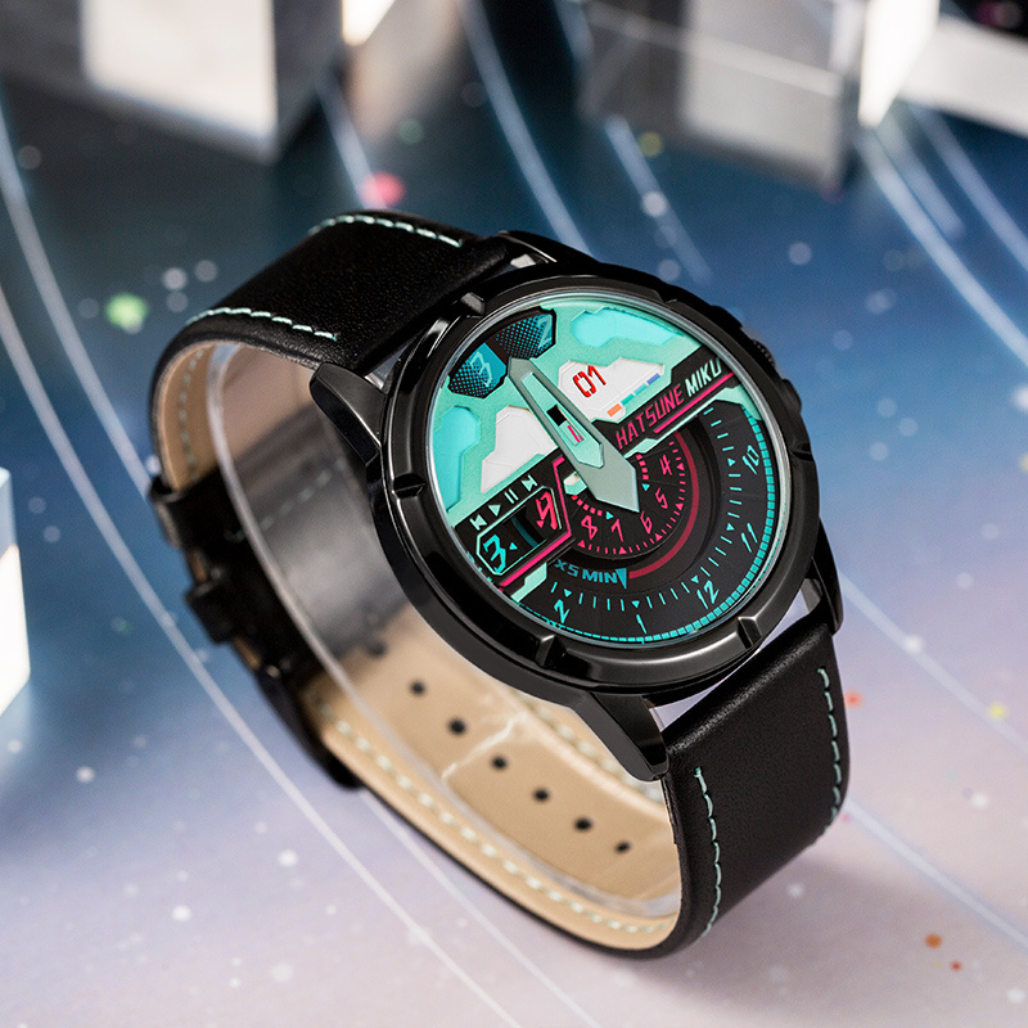 Lucky Stone Future Tone Hatsune Miku Wristwratch - FIHEROE.