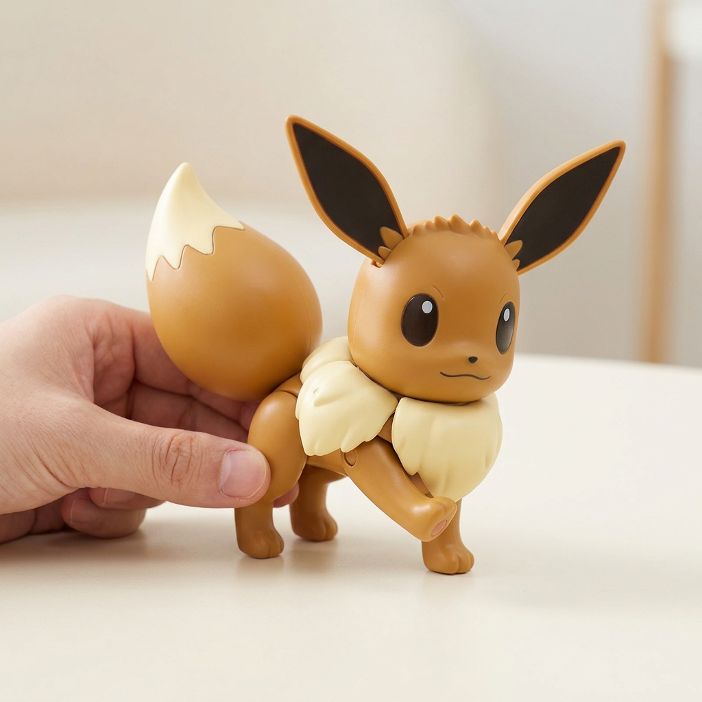 Nintendo Pokémon Eevee rechargeable interactive figure with adjustable front leg